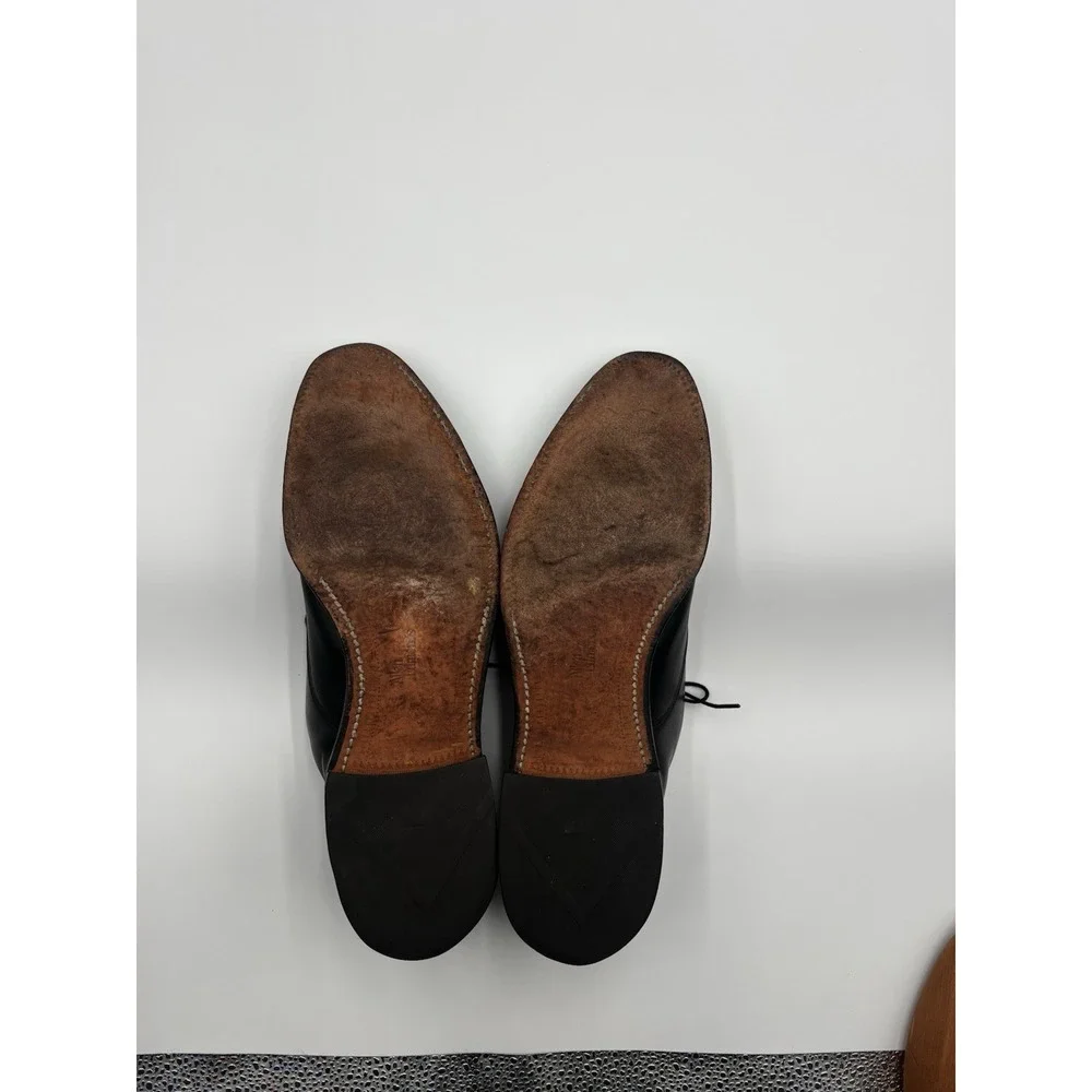 Allen Edmonds Park Avenue Black Cap Toe Oxford Dress Shoes Men's‎ 12.5 AA USA